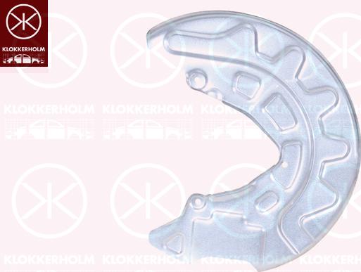 Klokkerholm 0027375 - Splash Panel, guard, brake disc www.parts5.com