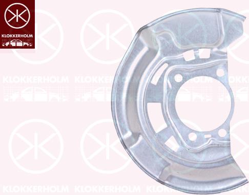 Klokkerholm 8183378 - Splash Panel, guard, brake disc www.parts5.com