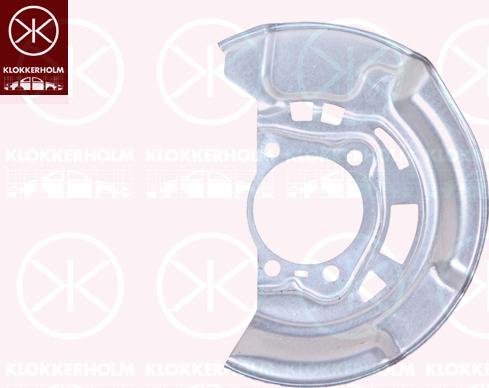 Klokkerholm 8183377 - Splash Panel, guard, brake disc www.parts5.com