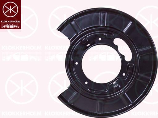 Klokkerholm 3542878 - Έλασμα πιτσιλίσματος, δισκόπλακα www.parts5.com