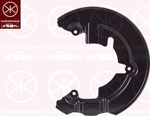 Klokkerholm 2536377 - Splash Panel, guard, brake disc www.parts5.com