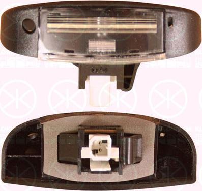 Klokkerholm 20930850A1 - Licence Plate Light www.parts5.com