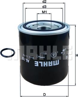 KNECHT AL 12 - Air Dryer Cartridge, compressed-air system parts5.com