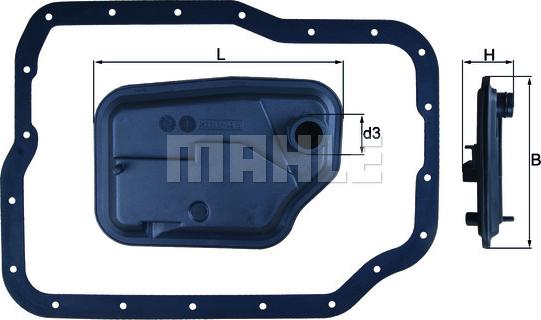 KNECHT HX 149D - Υδραυλ. φίλτρο, αυτόμ. κιβ. ταχυτ. www.parts5.com