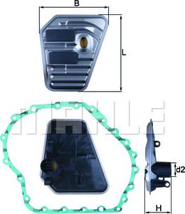 KNECHT HX 167D - Hydraulic Filter, automatic transmission parts5.com
