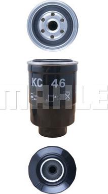 KNECHT KC 46 - Топливный фильтр www.parts5.com