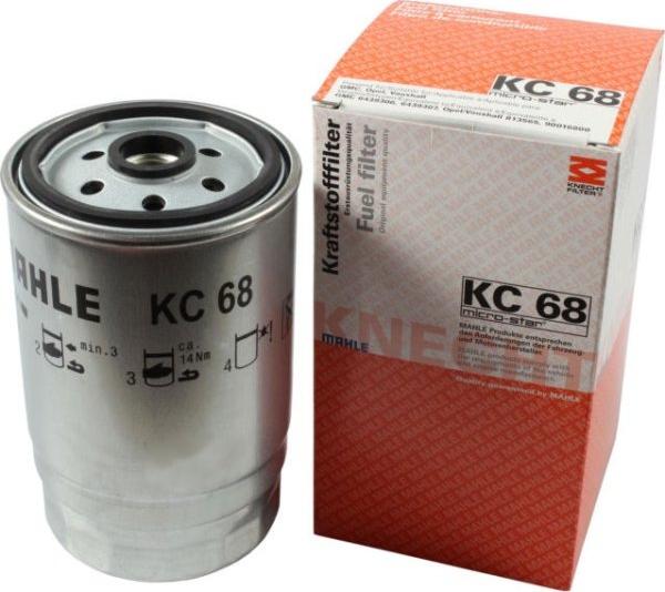 KNECHT KC 68 - Fuel filter parts5.com