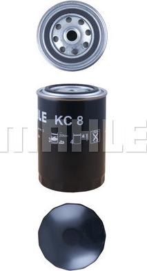 KNECHT KC 8 - Fuel filter www.parts5.com