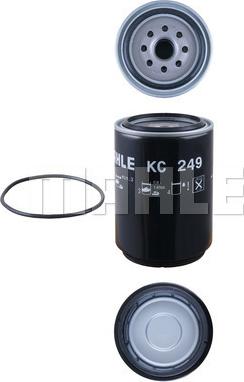 KNECHT KC 249D - Filtro combustible www.parts5.com