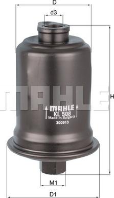 KNECHT KL 508 - Fuel filter www.parts5.com