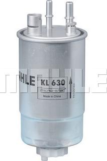 KNECHT KL 630 - Filtro combustible www.parts5.com