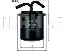 KNECHT KL 134 - Filtru combustibil www.parts5.com