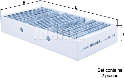 KNECHT LAK 878/S - Filtru, aer habitaclu www.parts5.com