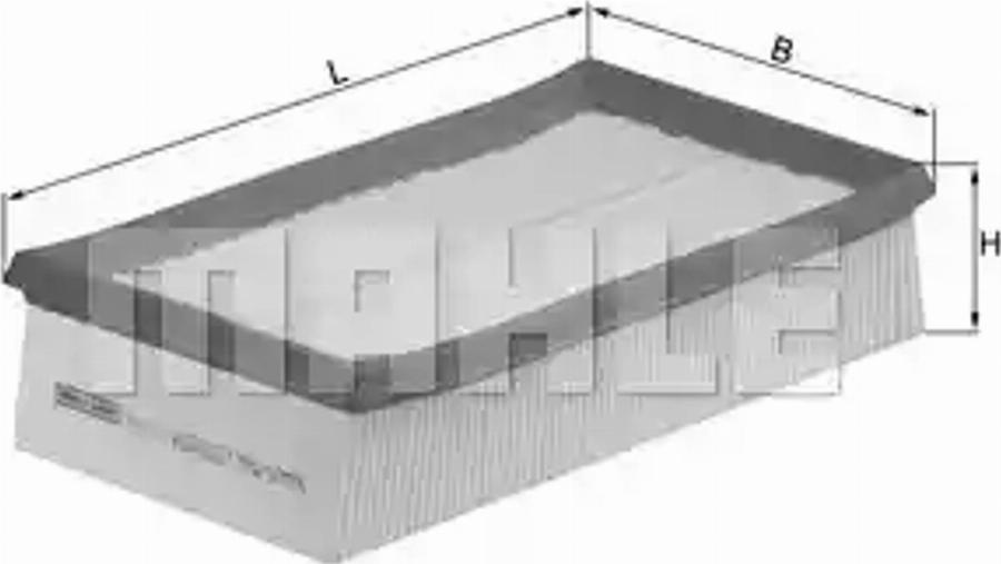 KNECHT LX 933/2 - Filtru aer parts5.com