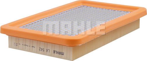 KNECHT LX 542 - Air Filter www.parts5.com