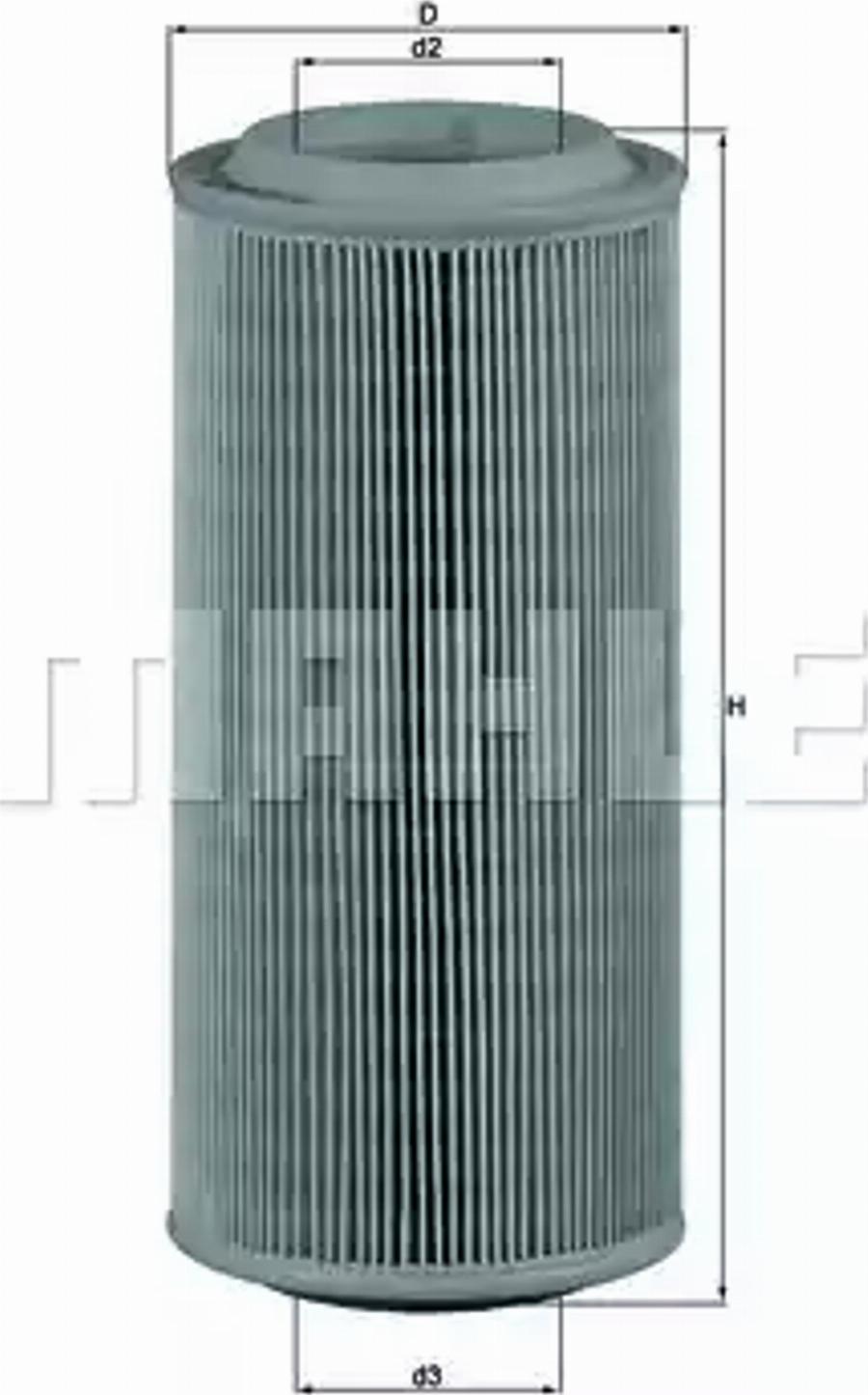 KNECHT LX 685 - Air Filter www.parts5.com