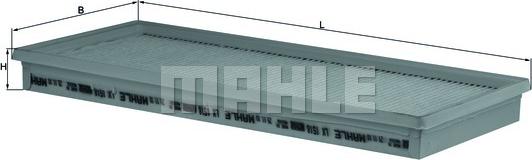 KNECHT LX 1518 - Въздушен филтър www.parts5.com