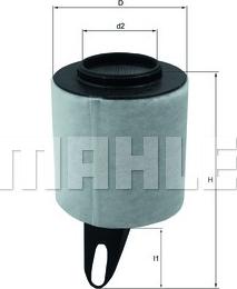 KNECHT LX 1650 - Air Filter www.parts5.com