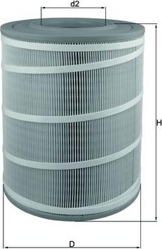 KNECHT LX 3480 - Air Filter www.parts5.com