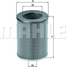 KNECHT LX 300 - Air Filter parts5.com