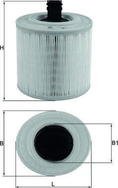 KNECHT LX 3015/14 - Air Filter www.parts5.com