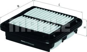 KNECHT LX 2122 - Air Filter www.parts5.com