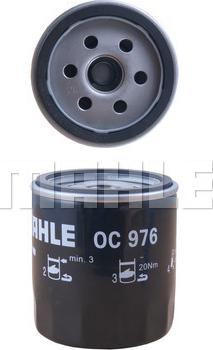 KNECHT OC 976 - Oil Filter parts5.com