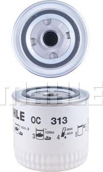 KNECHT OC 313 - Oil Filter www.parts5.com