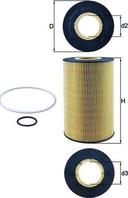 KNECHT OX 435D - Oil Filter www.parts5.com