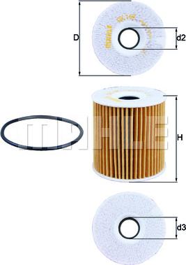 KNECHT OX 149D - Oil Filter www.parts5.com