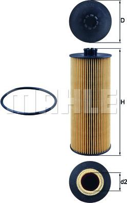 KNECHT OX 155D - Oil Filter www.parts5.com