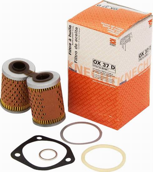 KNECHT OX 37D - Oil Filter www.parts5.com