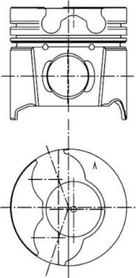 Kolbenschmidt 99940620 - Dugattyú www.parts5.com