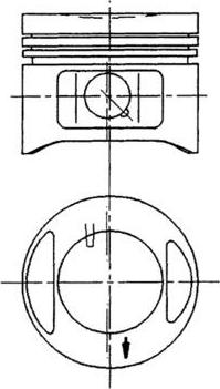 Kolbenschmidt 94910700 - Piston www.parts5.com