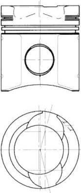 Kolbenschmidt 90578600 - Πιστόνι www.parts5.com