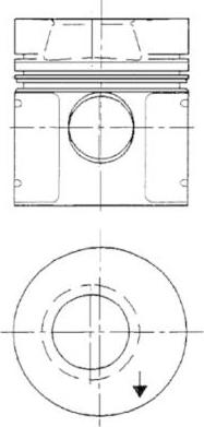 Kolbenschmidt 93951600 - Pistón www.parts5.com