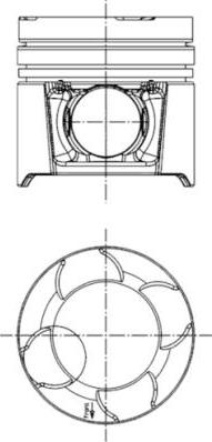 Kolbenschmidt 97458600 - Piston www.parts5.com