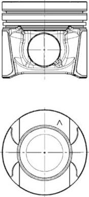 Kolbenschmidt 97504620 - Píst www.parts5.com