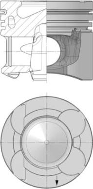 Kolbenschmidt 40363600 - Piston www.parts5.com