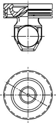 Kolbenschmidt 40338600 - Piston www.parts5.com