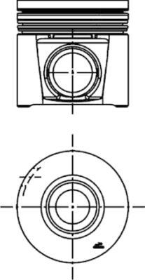 Kolbenschmidt 40285620 - Piston www.parts5.com