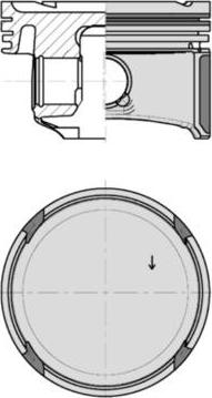 Kolbenschmidt 40795600 - Klip www.parts5.com