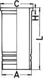 Kolbenschmidt 89862110 - Гильза цилиндра www.parts5.com