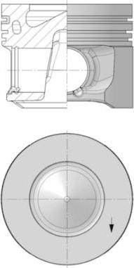 Kolbenschmidt 41264600 - Pistón parts5.com