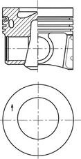 Kolbenschmidt 41708600 - Tłok www.parts5.com