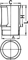 Kolbenschmidt 89301110 - Гильза цилиндра www.parts5.com