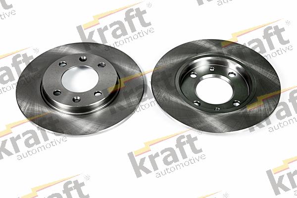 KRAFT AUTOMOTIVE 6055540 - Féktárcsa www.parts5.com