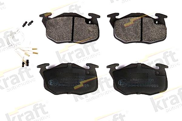 KRAFT AUTOMOTIVE 6005500 - Brake Pad Set, disc brake www.parts5.com