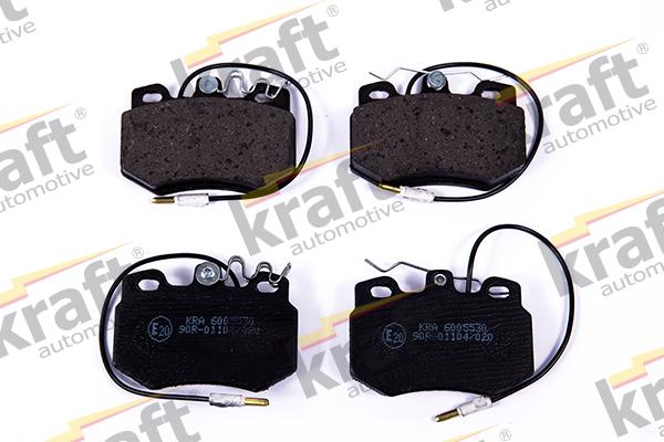 KRAFT AUTOMOTIVE 6005530 - Piduriklotsi komplekt,ketaspidur www.parts5.com