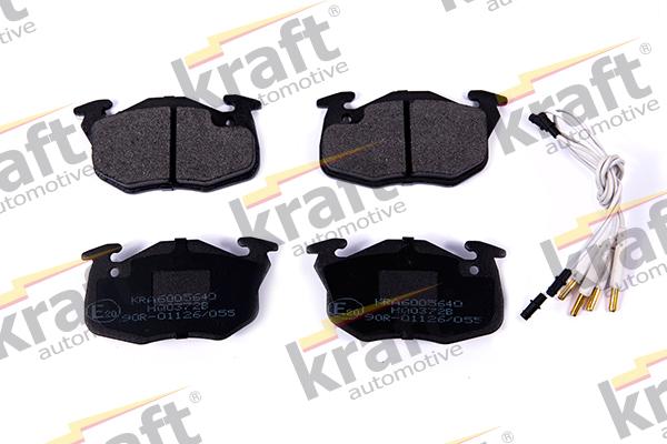 KRAFT AUTOMOTIVE 6005640 - Fren balata seti, diskli fren www.parts5.com